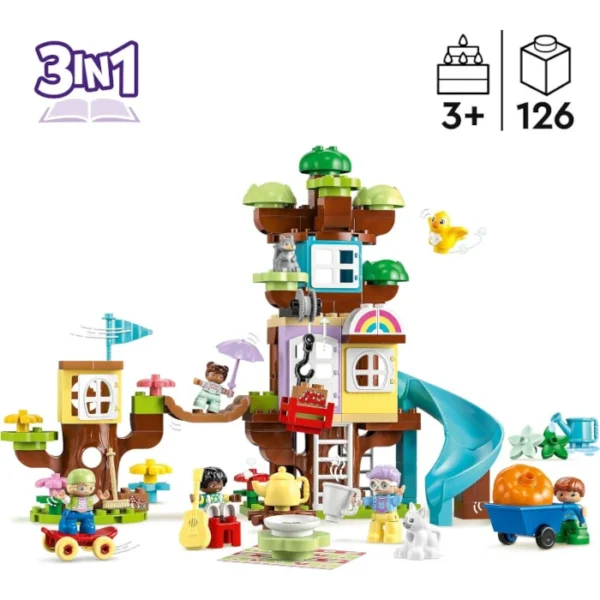 LEGO Duplo Casa del Árbol 3 en 1 - Imagen 4