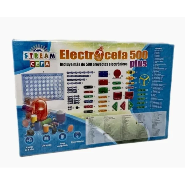 Cefa Toys Electrocefa 500 circuitos y proyectos de electricidad - Imagen 9
