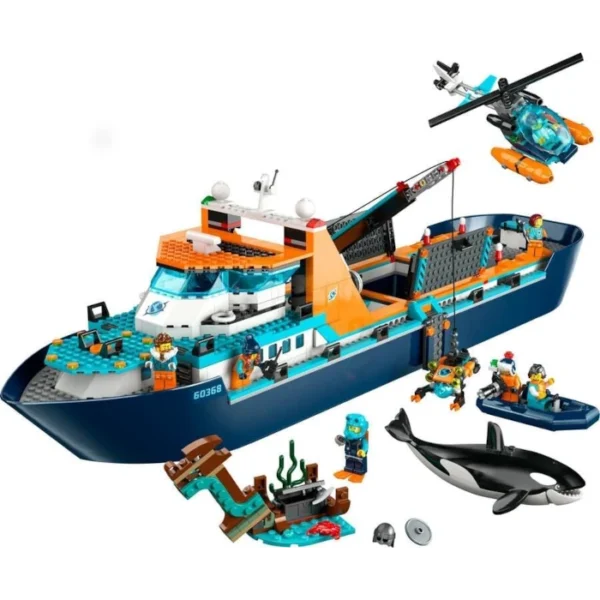 Barco explorador que flota LEGO City 815 pcs