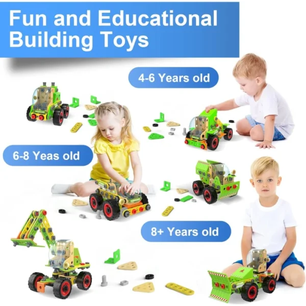 MOONTOY 14 en1 educativo STEAM 218 pcs - Imagen 6
