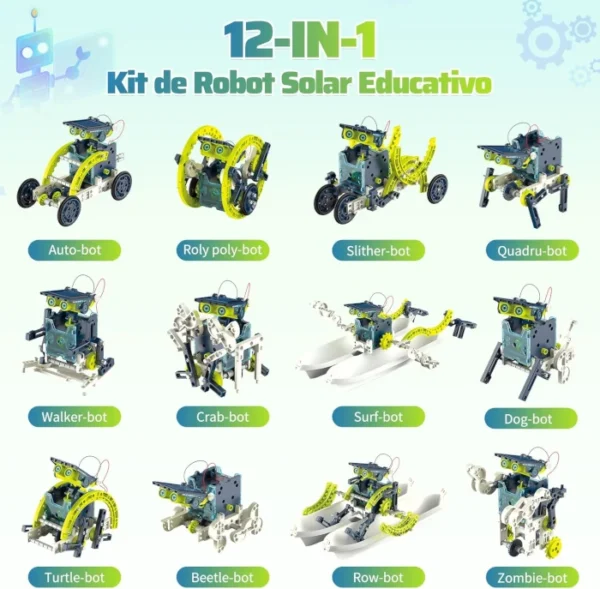 Hot Bee Robot Solar Educativo - Imagen 2
