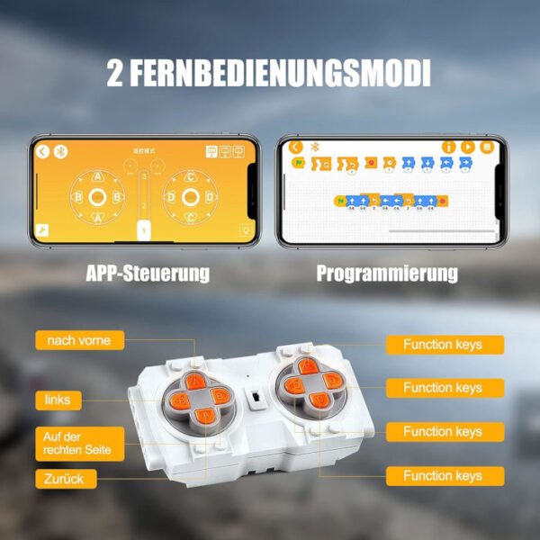 Buggy Todoterreno teledirigido con 3 Motores Mould King - Imagen 2