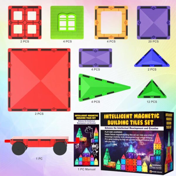 Desire Deluxe Kit Bloques magnéticos 57 pcs - Imagen 2