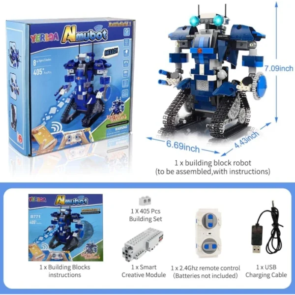 Yerloa Kit robot programable App 405 pcs - Imagen 3