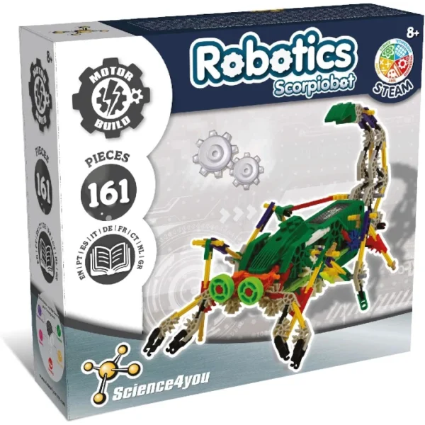 Science4you Robotics Alfabot 161 pcs - Imagen 4