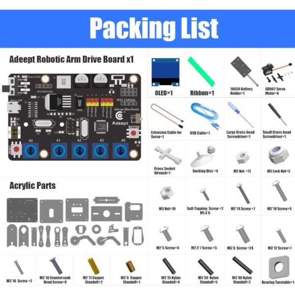 Kit de brazo de robot de programación - Imagen 9