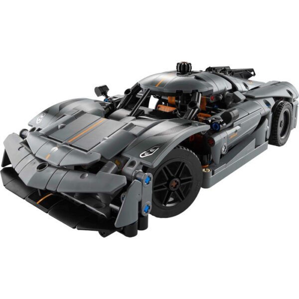 Hipercoche Koenigsegg Jesko Absolut gris LEGO Technic 801 pcs - Imagen 2