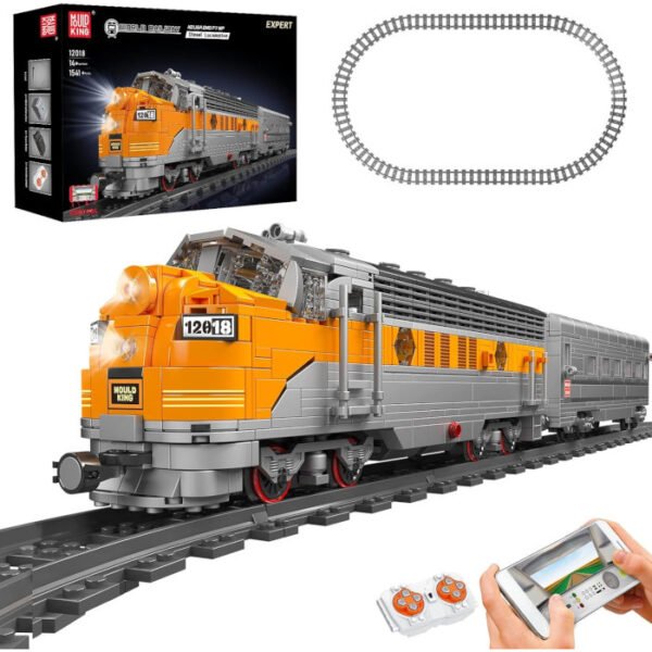 Locomotora controlada por App o control Mould King