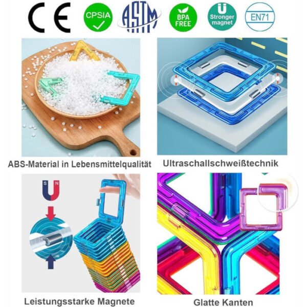 Bloques de construcción Montessori 120 pcs - Imagen 5