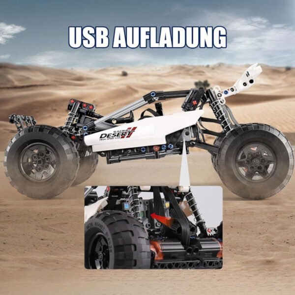 Buggy Todoterreno teledirigido con 3 Motores Mould King - Imagen 6