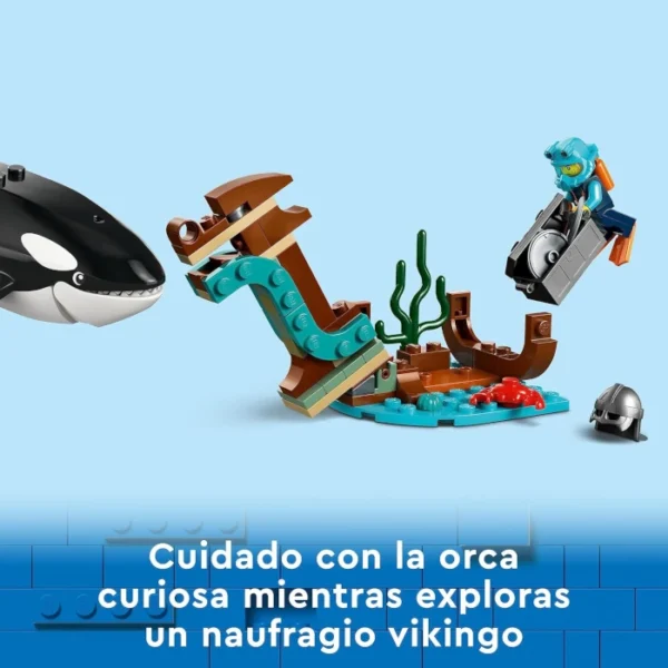 Barco explorador que flota LEGO City 815 pcs - Imagen 8