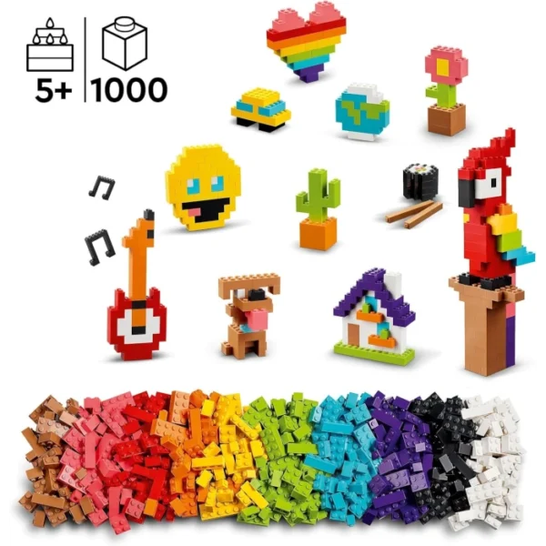 Bloques 1000 piezas LEGO Classic - Imagen 7