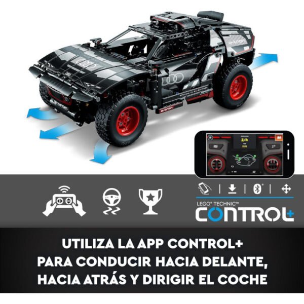Audi RS Q e-Tron control remoto App 914 pcs LEGO Technic - Imagen 6