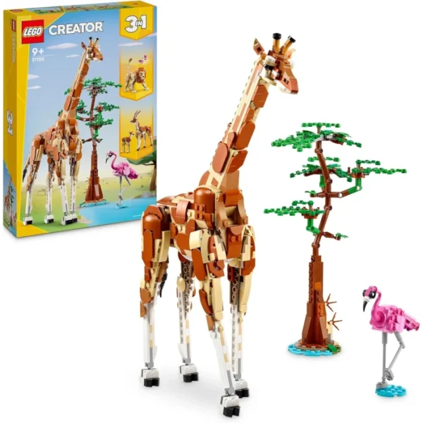 Jirafa gacelas y león 3 en 1 LEGO Creator 780 pcs