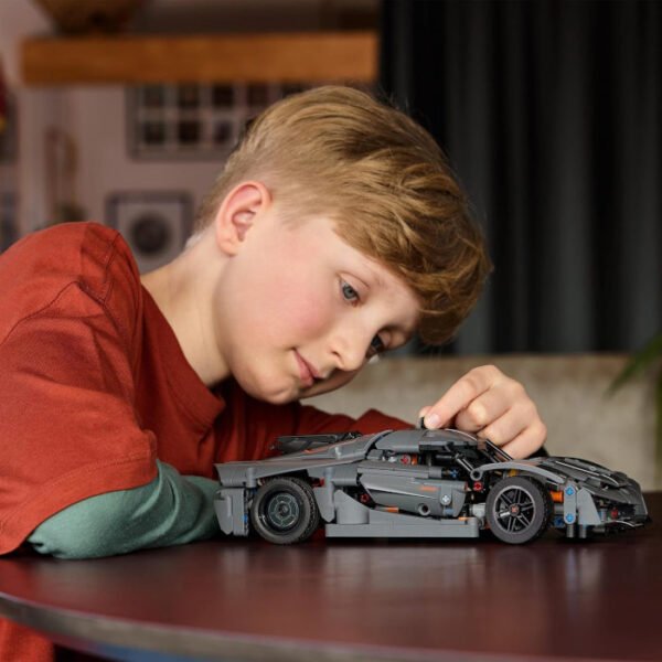 Hipercoche Koenigsegg Jesko Absolut gris LEGO Technic 801 pcs - Imagen 4