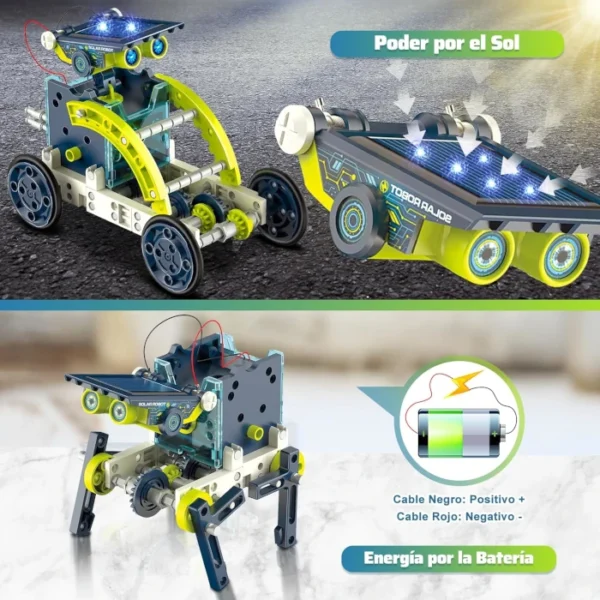 Hot Bee Robot Solar Educativo - Imagen 4