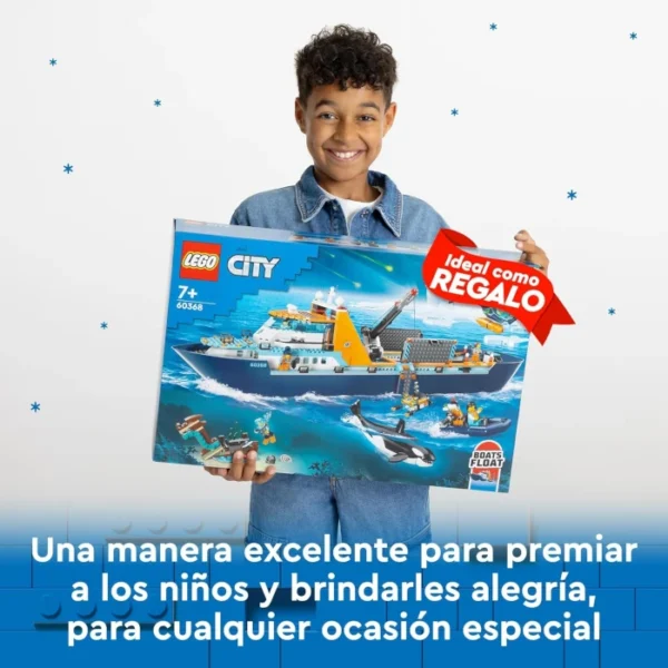 Barco explorador que flota LEGO City 815 pcs - Imagen 3