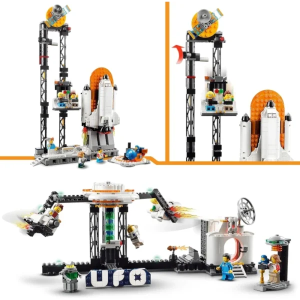 Montaña rusa, torre o tiovivo LEGO 874 pcs - Imagen 3