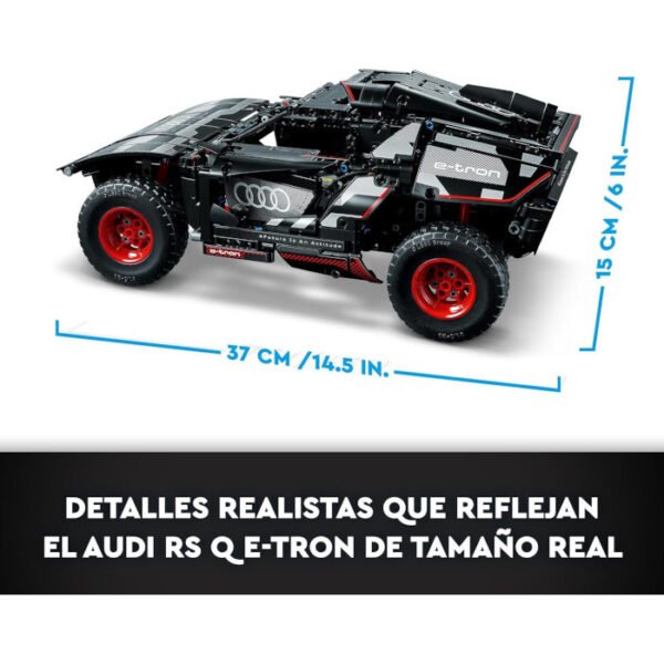 Audi RS Q e-Tron control remoto App 914 pcs LEGO Technic - Imagen 4