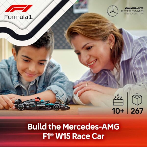 Champions Mercedes-AMG F1 W15 maqueta 267 pcs 1 LEGO Speed - Imagen 5