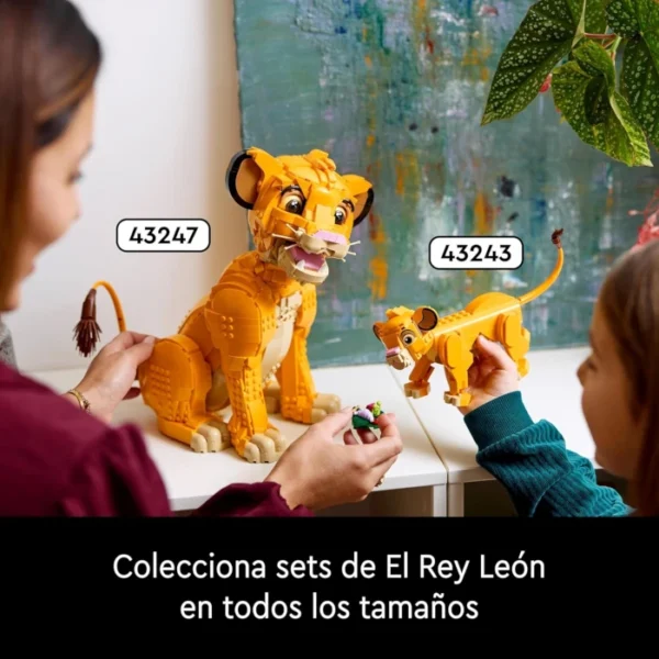 El Rey León Simba coleccionable LEGO Disney 1445 pcs - Imagen 5
