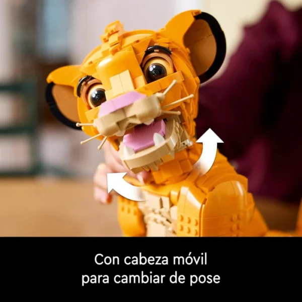 El Rey León Simba coleccionable LEGO Disney 1445 pcs - Imagen 6