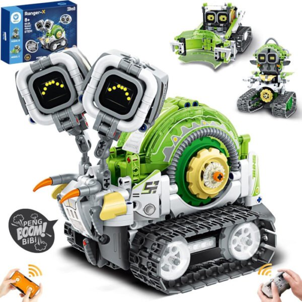 Sillbird Robot transformable 478 pcs controlado por App 3 en 1