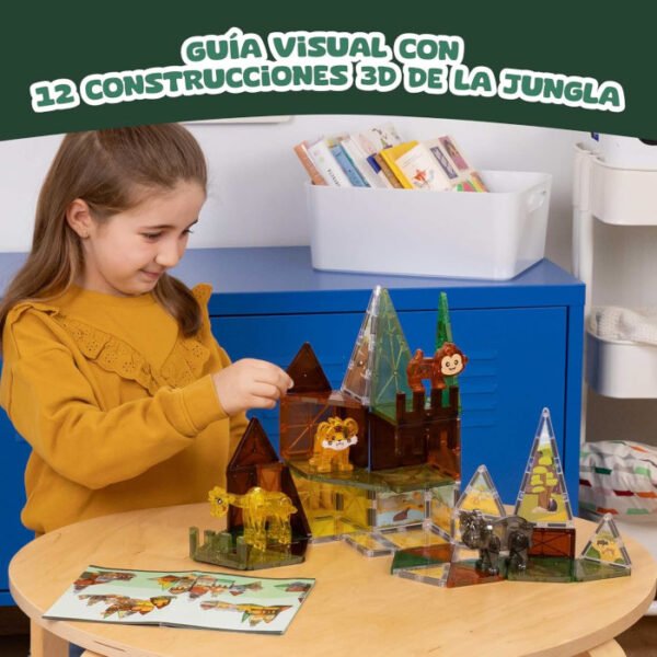 Bloques magnéticos BONNYCO 50 pcs - Imagen 3