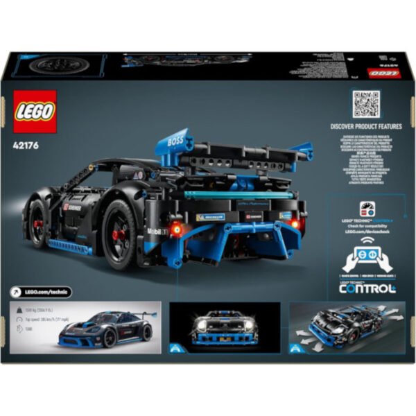 Coche de carreras Porsche GT4 teledirigido LEGO Technic 874 pcs - Imagen 5