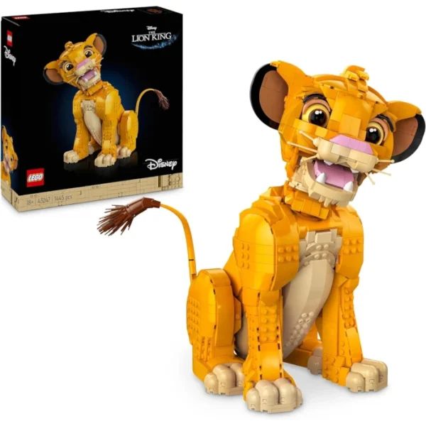 El Rey León Simba coleccionable LEGO Disney 1445 pcs