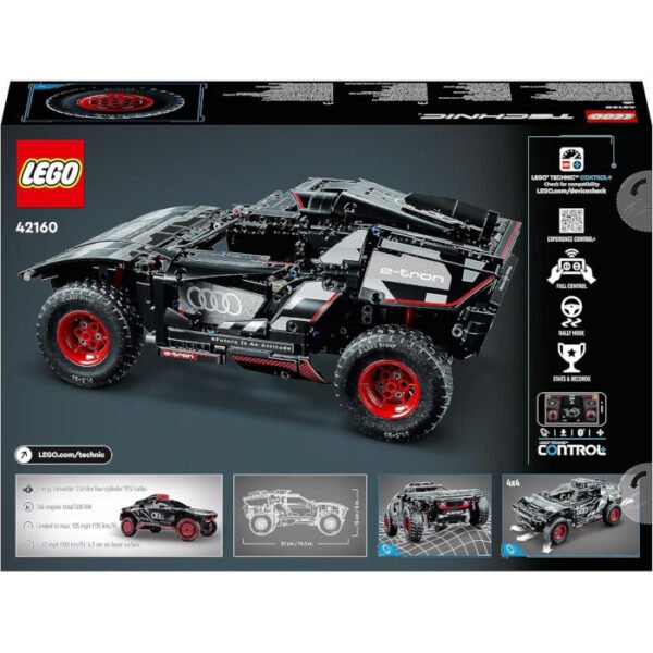 Audi RS Q e-Tron control remoto App 914 pcs LEGO Technic - Imagen 7