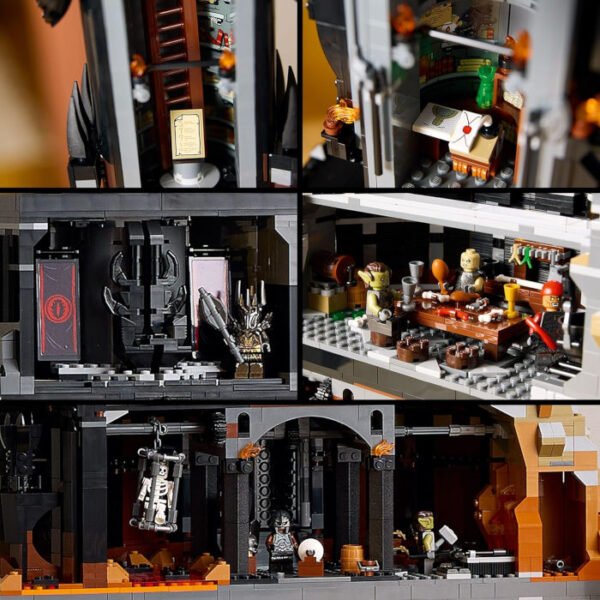 El Señor de los Anillos: Barad-dûr LEGO 5471 pcs - Imagen 9