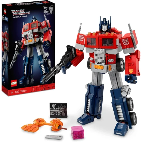 Optimus Prime robot y camión LEGO Icons 1508 pcs