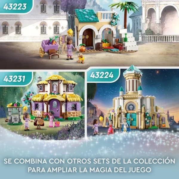 Castillo del rey magnífico Wish LEGO Disney 613 pcs - Imagen 4