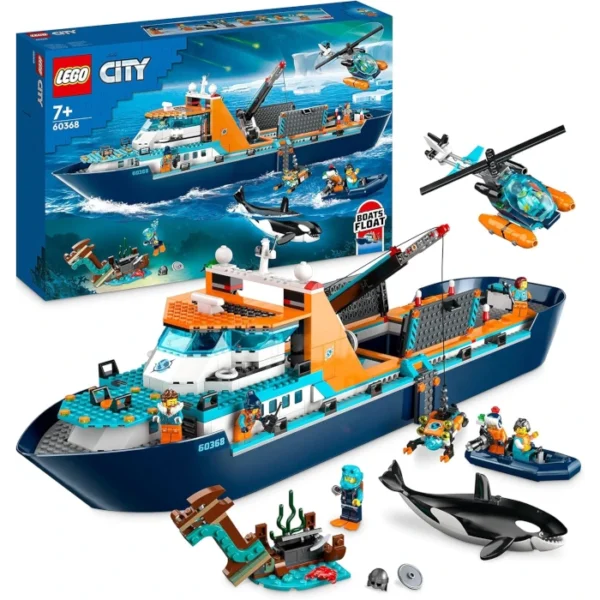 Barco explorador que flota LEGO City 815 pcs - Imagen 4