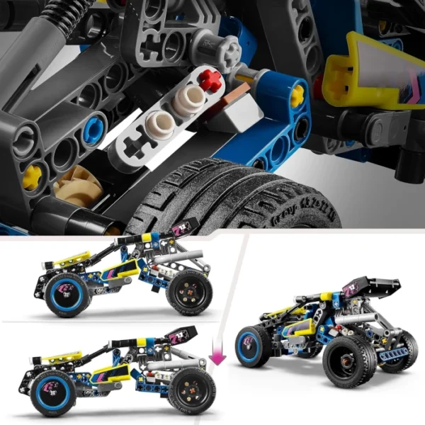 Buggy de carreras LEGO Technic 219 pcs - Imagen 6