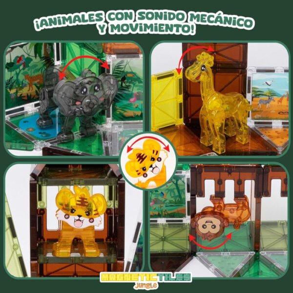 Bloques magnéticos BONNYCO 50 pcs - Imagen 4