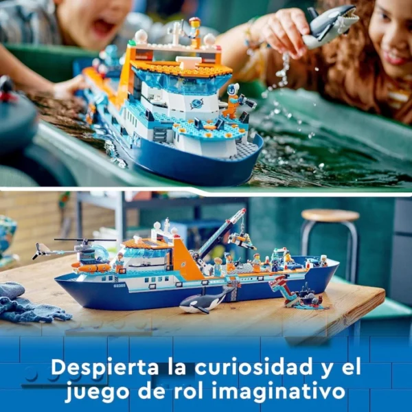 Barco explorador que flota LEGO City 815 pcs - Imagen 6