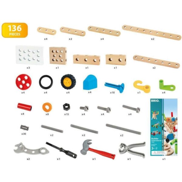 BRIO Set de construcción 136 pcs - Imagen 3