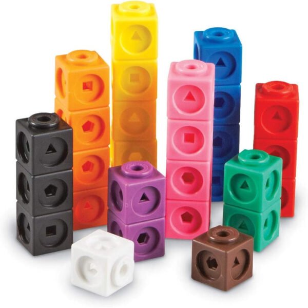 Cubos Mathlink para aprender Matemáticas juguete Montessori - Imagen 4