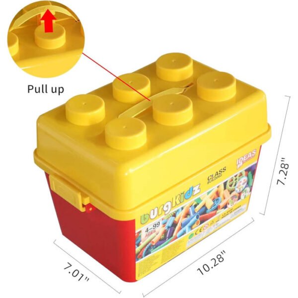Bloques de construcción de tuberías 188 pcs Burgkidz - Imagen 2