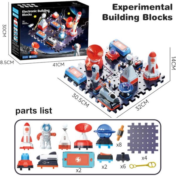 30 bloques de circuitos 128 experimentos STEM - Imagen 2