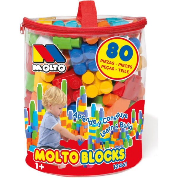 Bolsa de bloques de 80 pcs MOLTO