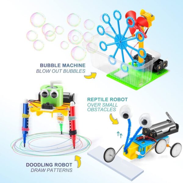 Kit de ciencias construcción electricidad STEAM - Imagen 3