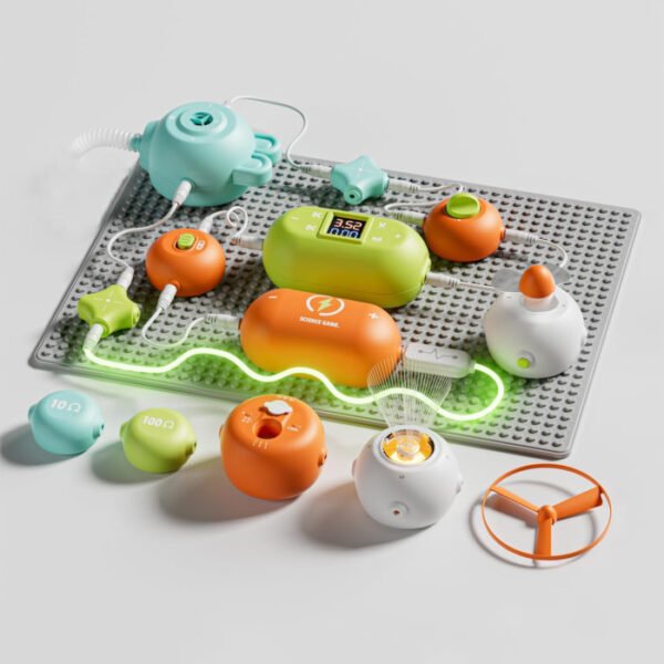 Kit de electrónica con zócalo y bloques RHD