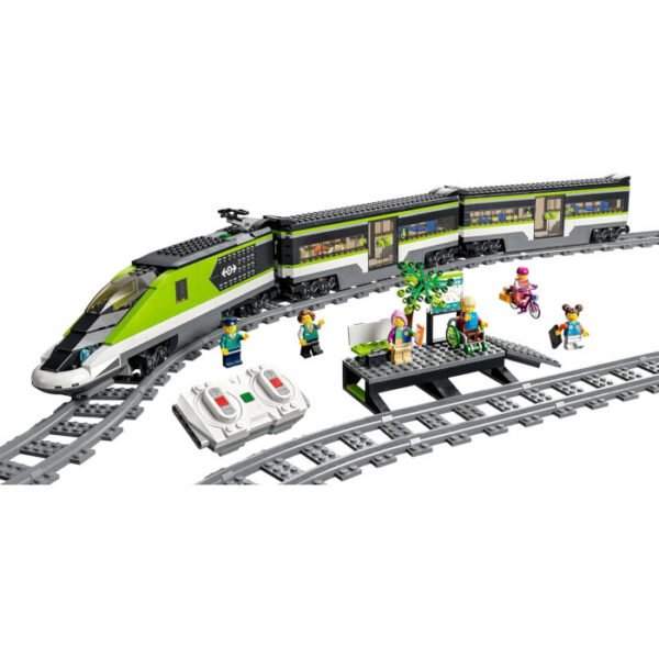 Tren de pasajeros teledirigido con luces y vías LEGO City 764  pcs - Imagen 7