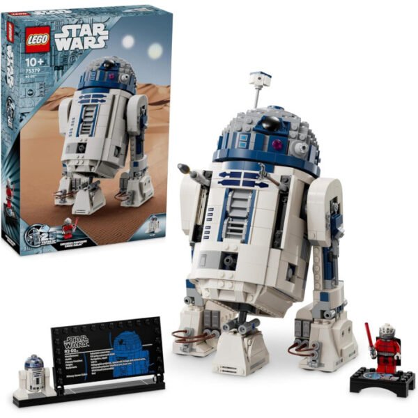 R2-D2 figura articulada cabeza Giratoria periscopio y herramientas LEGO Star Wars