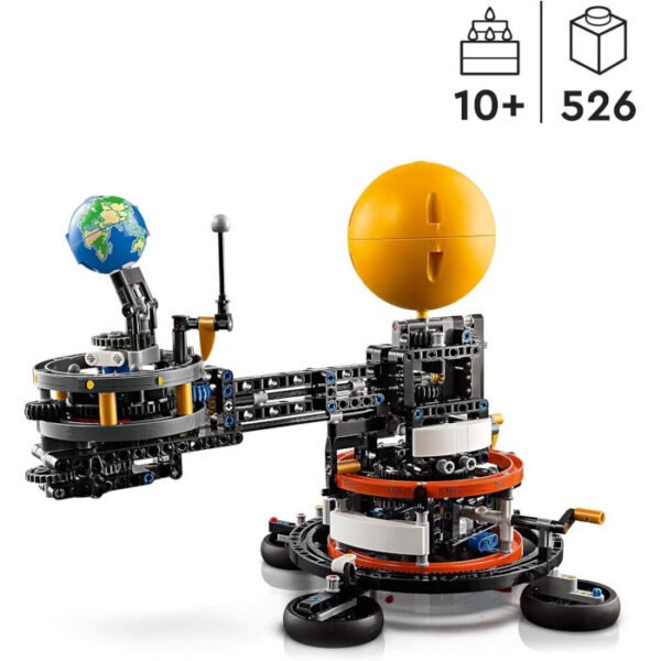 Planeta Tierra y Luna en órbita sistema Solar 526 pcs LEGO Technic - Imagen 3