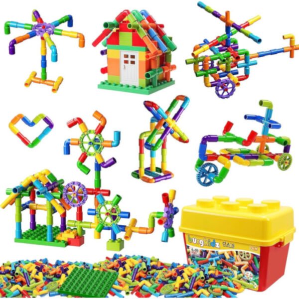 Bloques de construcción de tuberías 188 pcs Burgkidz