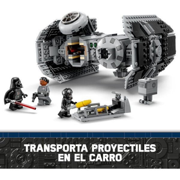 Bombardero Tie maqueta de caza estelar LEGO Star Wars - Imagen 3